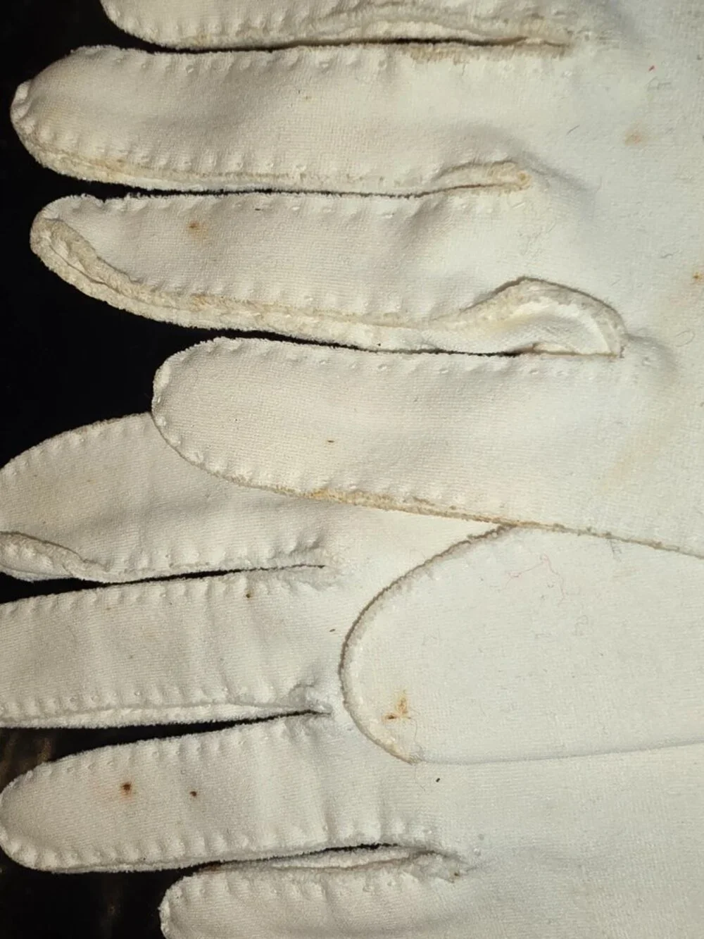 Gloves Women's Lot of 3 Ivory Small Large Embellished Floral Beaded Vintage MCM